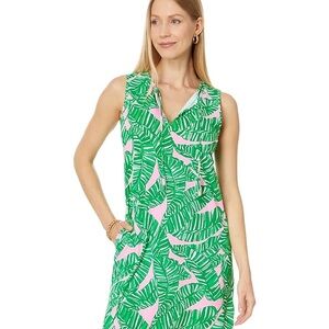 NWT Lilly Pulitzer Johana Sleeveless Coverup in Conch Shell Pink - size XS